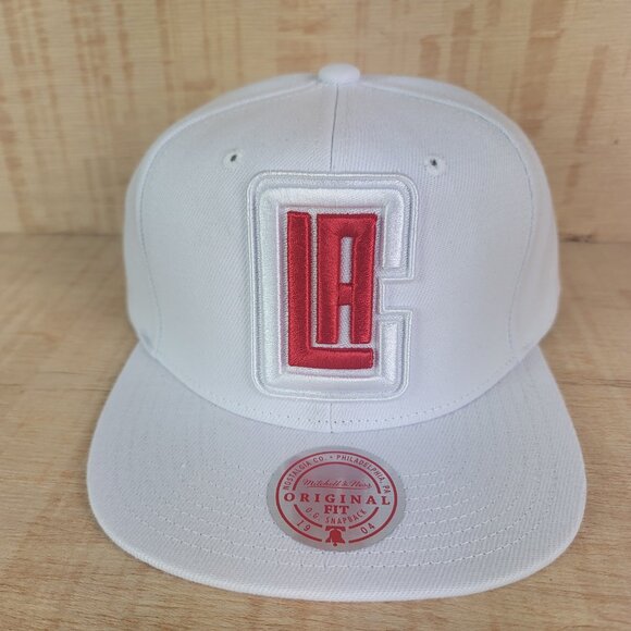 Los Angeles Clippers Hat Cap NBA Basketball Mitchell & Ness Adjustable Snapback - Picture 2 of 7